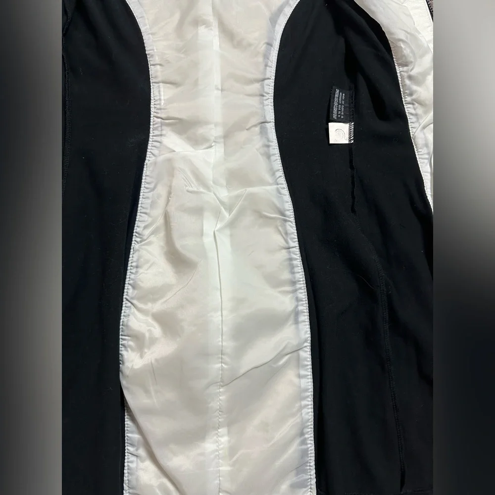 LEATHER BY WILSON Rare 1980s vintage dress size small - Picture 6 of 10